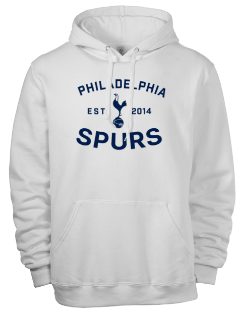 Fan Wear Philadelphia Spurs Eco Premium Unisex Hooded Sweatshirt | Swagsta