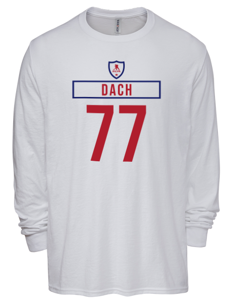 Home Jersey Kirby Dach Men's Premium Blend Long Sleeve-T-Shirt | Swagsta