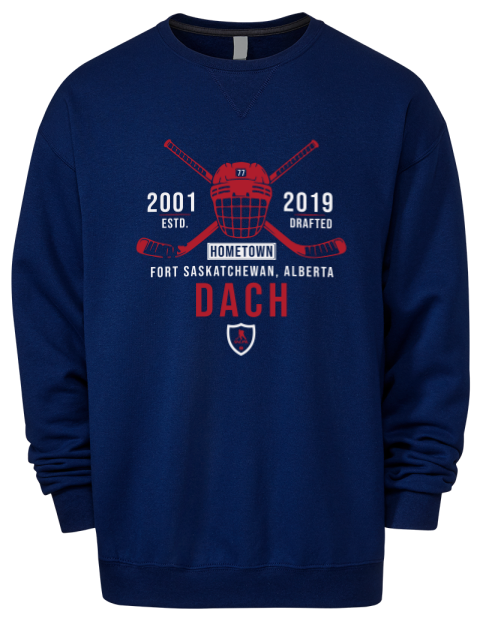 Heritage Kirby Dach Premium Unisex Crewneck Sweatshirt | Swagsta