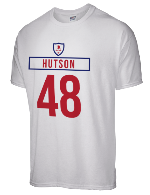 Home Jersey Lane Hutson Dri-Power Unisex T-Shirt | Swagsta
