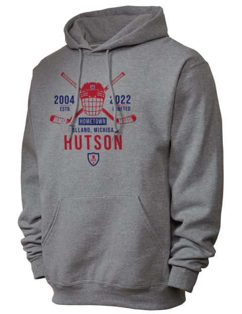 Classic Heritage Lane Hutson Unisex Hooded Sweatshirt | Swagsta