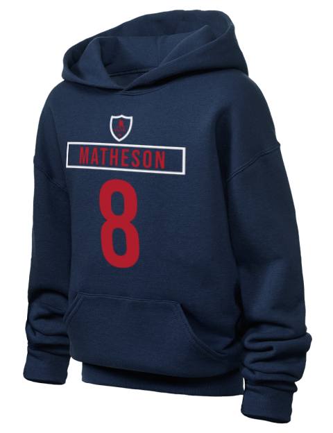 Away Jersey Michael Matheson Youth Hooded Sweatshirt | Swagsta