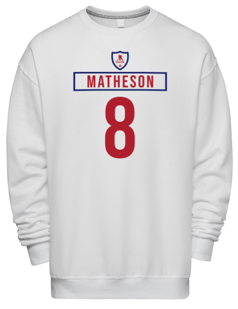 Home Jersey Michael Matheson Premium Unisex Crewneck Sweatshirt | Swagsta