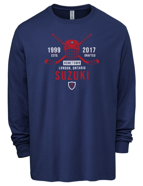 Heritage Nick Suzuki Men's Premium Blend Long Sleeve-T-Shirt | Swagsta