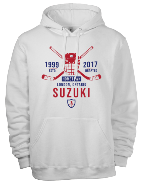 Classic Heritage Nick Suzuki Eco Premium Unisex Hooded Sweatshirt | Swagsta