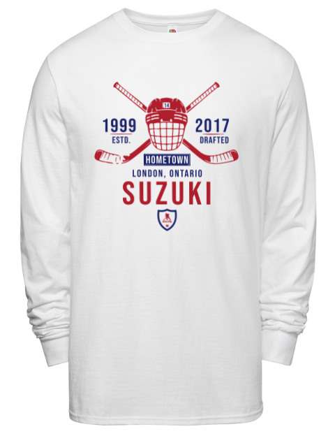 Classic Heritage Nick Suzuki Men's Long-Sleeve T-Shirt | Swagsta