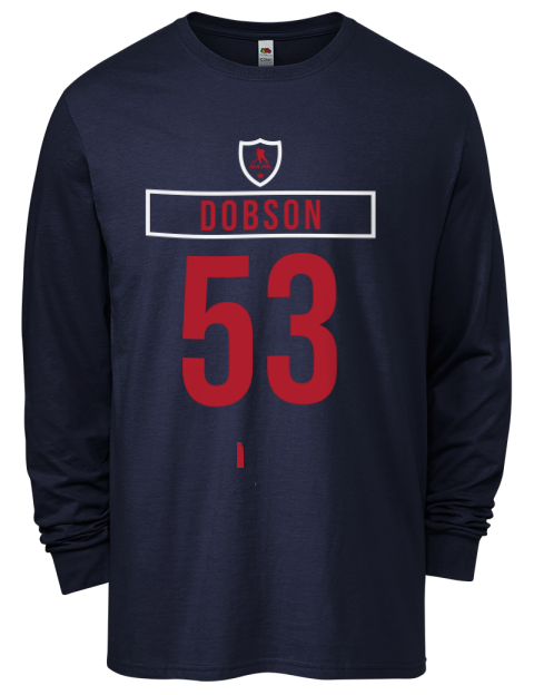 Away Jersey Noah Dobson Men's Long-Sleeve T-Shirt | Swagsta