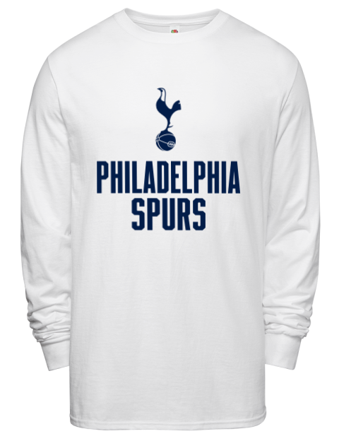 Stacked Philadelphia Spurs Men's Long-Sleeve T-Shirt | Swagsta