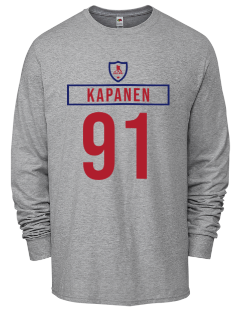 Home Jersey Oliver Kapanen Men's Long-Sleeve T-Shirt | Swagsta