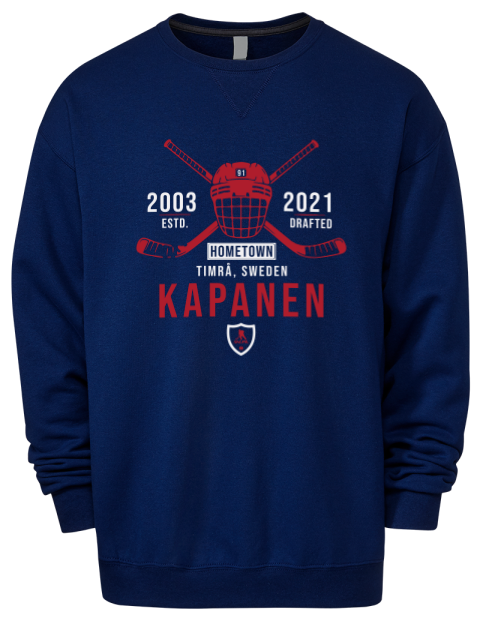 Heritage Oliver Kapanen Premium Unisex Crewneck Sweatshirt | Swagsta