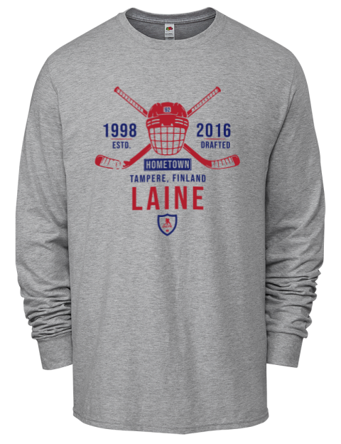 Classic Heritage Patrik Laine Men's Long-Sleeve T-Shirt | Swagsta