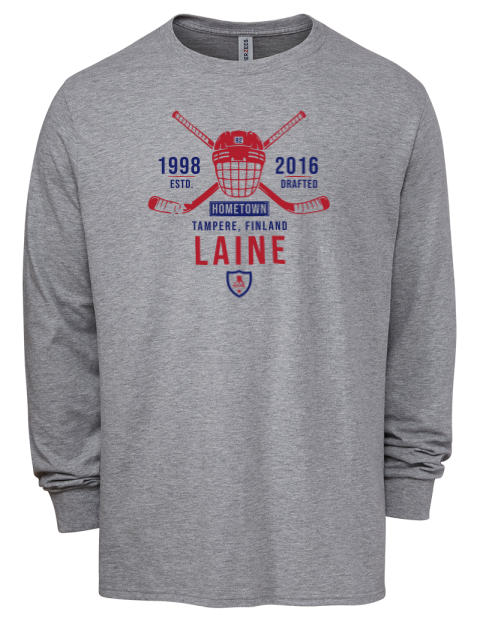 Classic Heritage Patrik Laine Men's Premium Blend Long Sleeve-T-Shirt | Swagsta