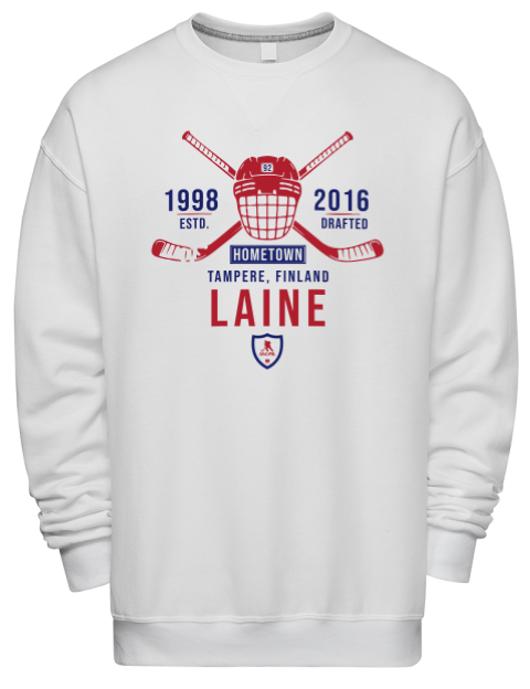 Classic Heritage Patrik Laine Premium Unisex Crewneck Sweatshirt | Swagsta