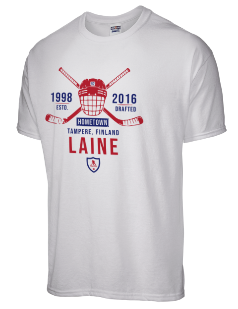 Classic Heritage Patrik Laine Dri-Power Unisex T-Shirt | Swagsta