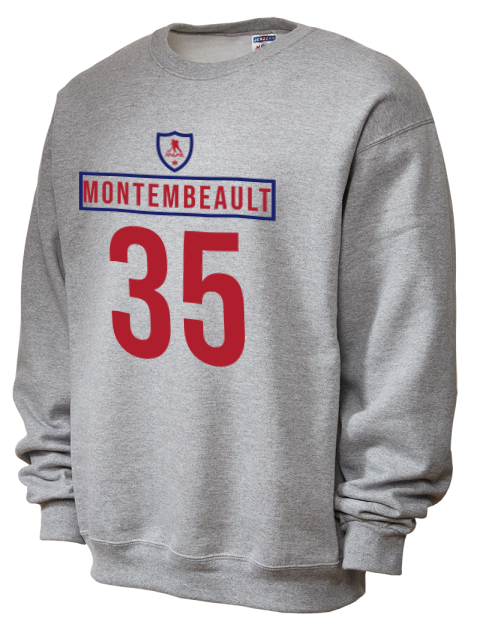 Home Jersey Samuel Montembeault Unisex Crewneck Sweatshirt | Swagsta