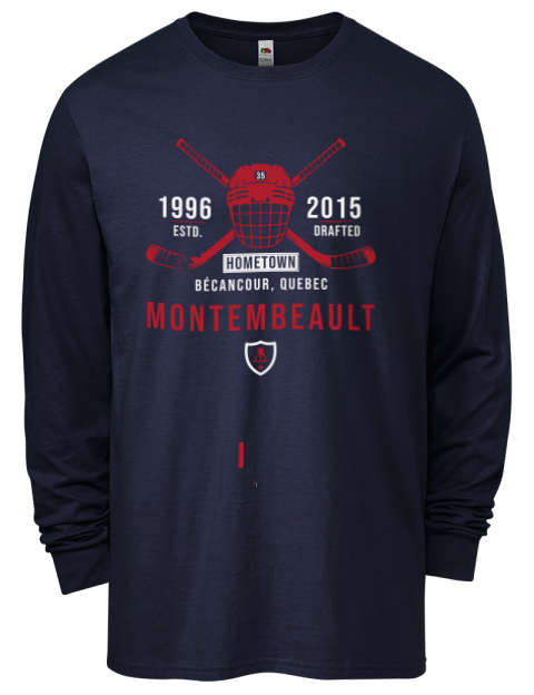 Heritage Samuel Montembeault Men's Long-Sleeve T-Shirt | Swagsta