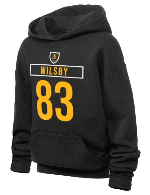 Away Jersey Adam Wilsby Youth Hooded Sweatshirt | Swagsta