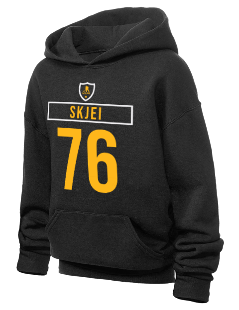 Away Jersey Brady Skjei Youth Hooded Sweatshirt | Swagsta