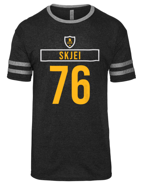 Away Jersey Brady Skjei Men's Tri-Blend T-Shirt | Swagsta