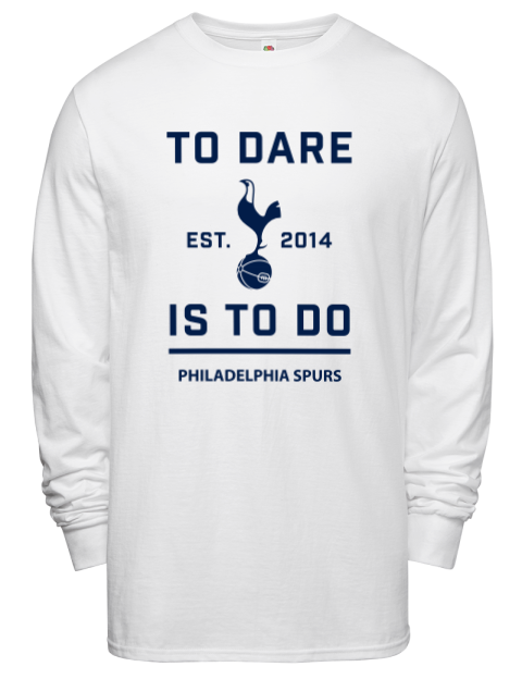 To Dare Philadelphia Spurs Men's Long-Sleeve T-Shirt | Swagsta