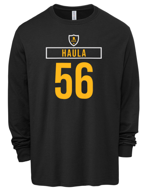 Away Jersey Erik Haula Men's Premium Blend Long Sleeve-T-Shirt | Swagsta
