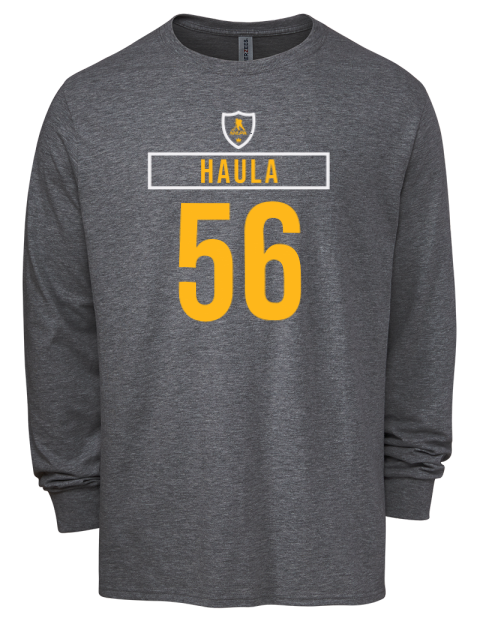 Away Jersey Erik Haula Men's Premium Blend Long Sleeve-T-Shirt | Swagsta