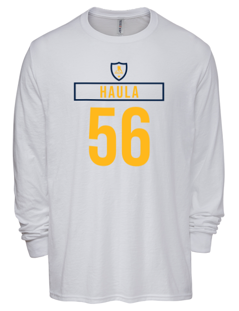 Home Jersey Erik Haula Men's Premium Blend Long Sleeve-T-Shirt | Swagsta