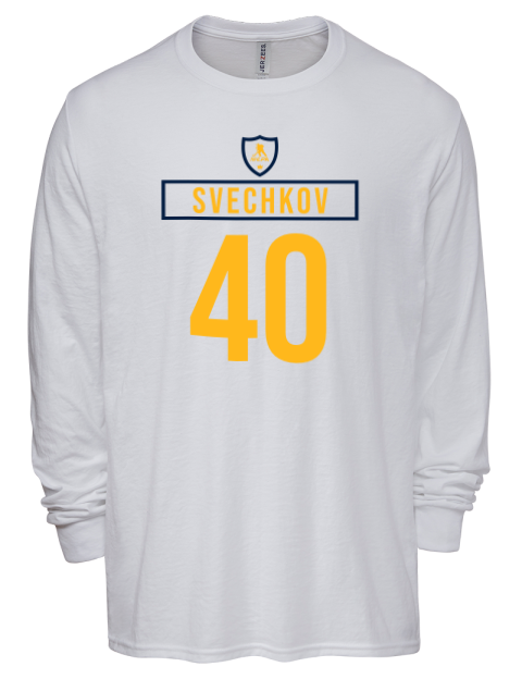 Home Jersey Fedor Svechkov Men's Premium Blend Long Sleeve-T-Shirt | Swagsta