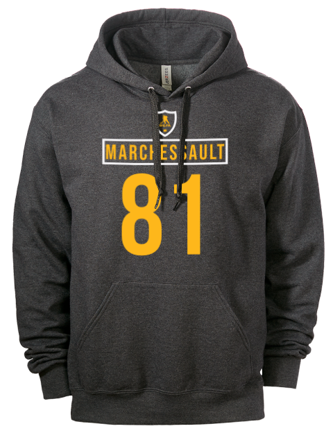 Away Jersey Jonathan Marchessault Eco Premium Unisex Hooded Sweatshirt | Swagsta