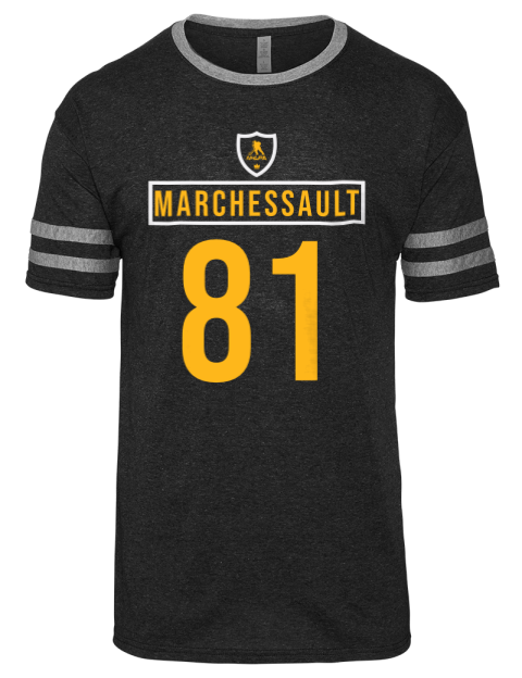 Away Jersey Jonathan Marchessault Men's Tri-Blend T-Shirt | Swagsta