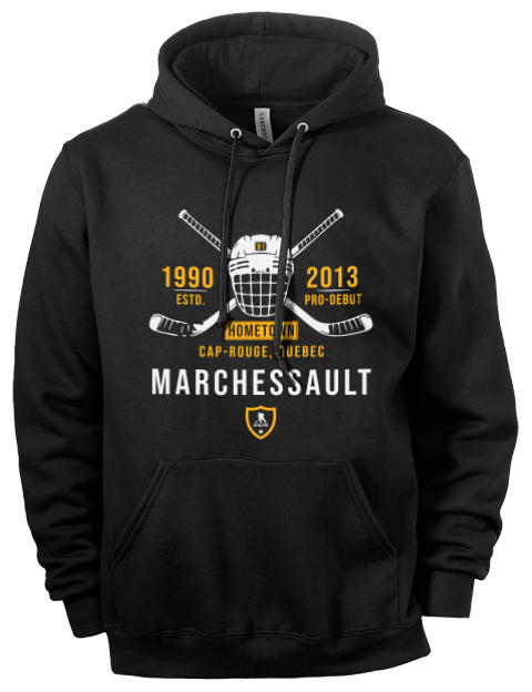Heritage Jonathan Marchessault Eco Premium Unisex Hooded Sweatshirt | Swagsta