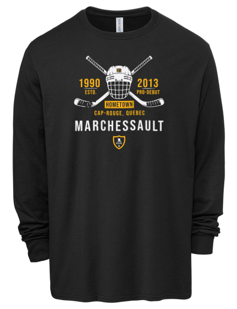 Heritage Jonathan Marchessault Men's Premium Blend Long Sleeve-T-Shirt | Swagsta