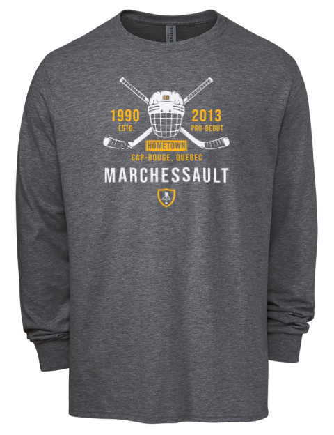 Heritage Jonathan Marchessault Men's Premium Blend Long Sleeve-T-Shirt | Swagsta