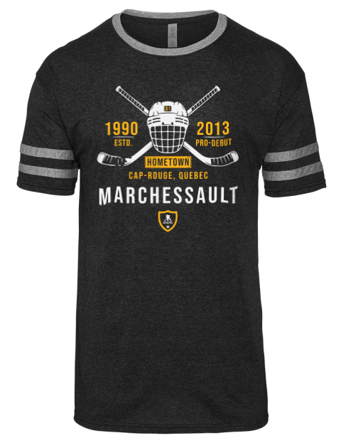 Heritage Jonathan Marchessault Men's Tri-Blend T-Shirt | Swagsta