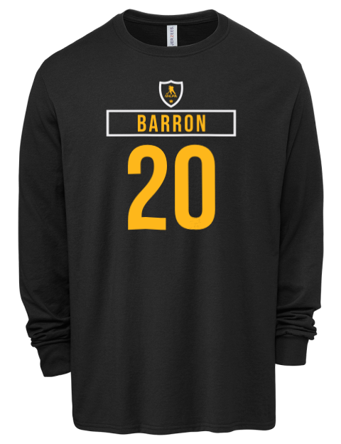 Away Jersey Justin Barron Men's Premium Blend Long Sleeve-T-Shirt | Swagsta