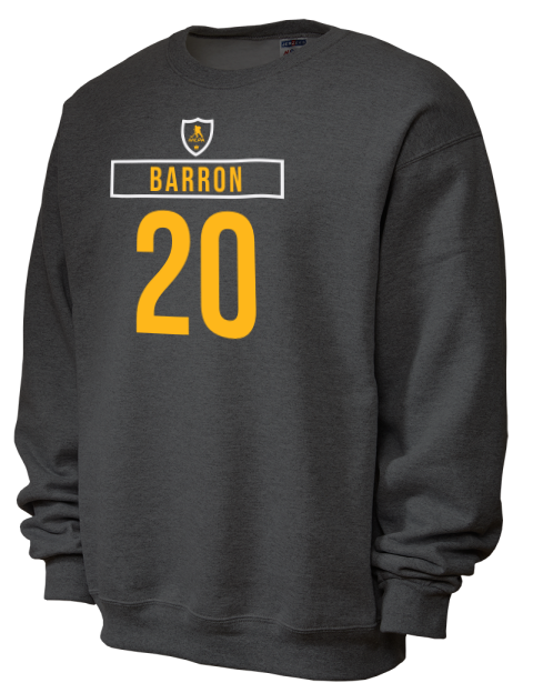Away Jersey Justin Barron Unisex Crewneck Sweatshirt | Swagsta