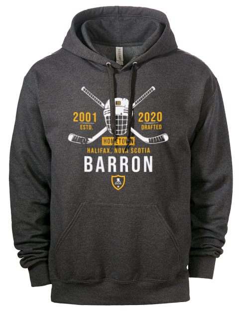 Heritage Justin Barron Eco Premium Unisex Hooded Sweatshirt | Swagsta