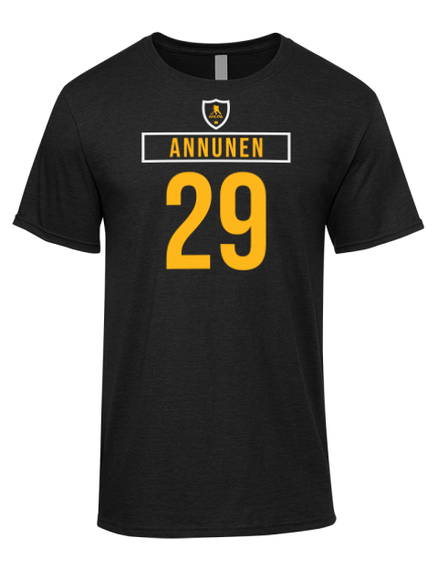Away Jersey Justus Annunen Premium Ring-Spun Cotton Unisex T-Shirt | Swagsta
