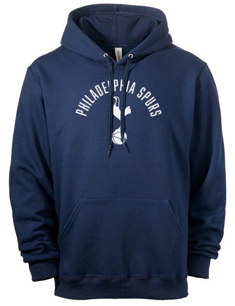 Arched Philadelphia Spurs Eco Premium Unisex Hooded Sweatshirt | Swagsta