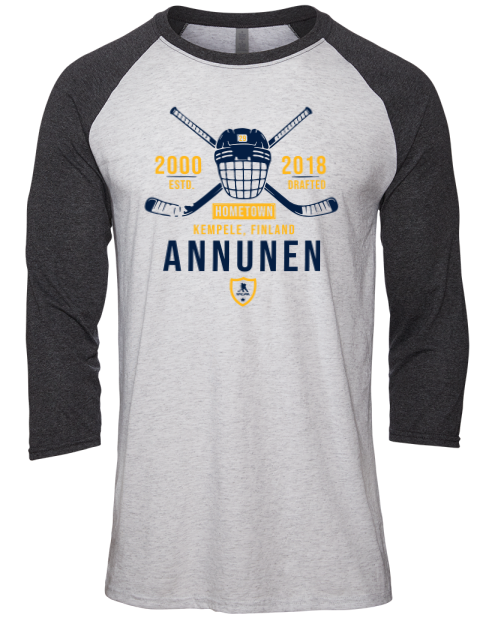 Classic Heritage Justus Annunen Unisex Premium Three-Quarter Raglan T-Shirt | Swagsta