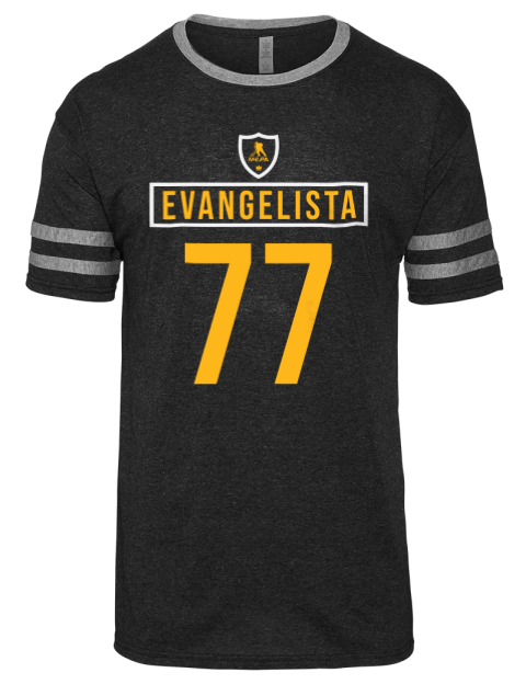 Away Jersey Luke Evangelista Men's Tri-Blend T-Shirt | Swagsta