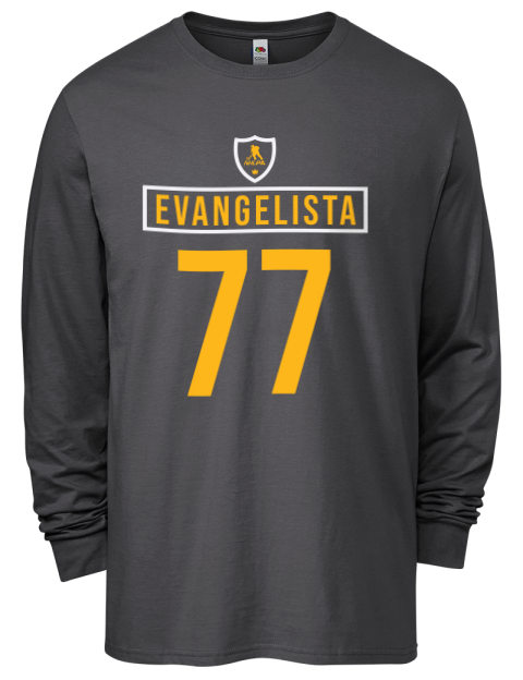 Away Jersey Luke Evangelista Men's Long-Sleeve T-Shirt | Swagsta