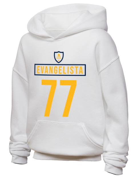 Home Jersey Luke Evangelista Youth Hooded Sweatshirt | Swagsta