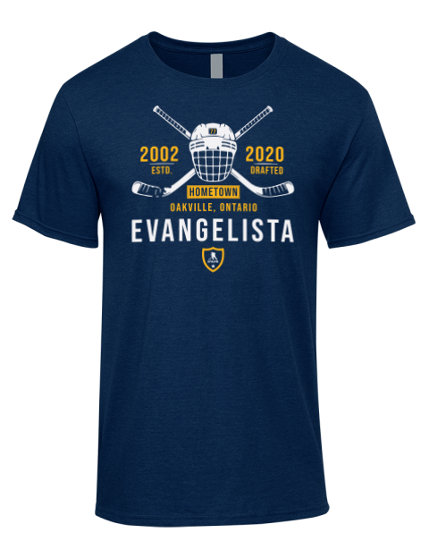 Luke Evangelista — Vangy NHLPA Licensed T-Shirt