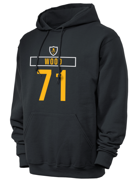 Away Jersey Matthew Wood Unisex Hooded Sweatshirt | Swagsta