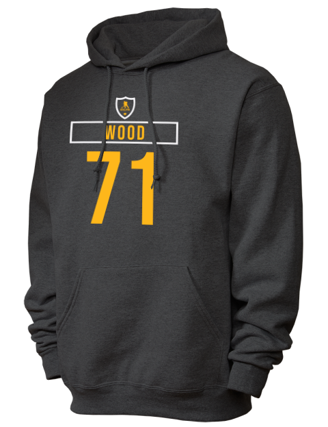 Away Jersey Matthew Wood Unisex Hooded Sweatshirt | Swagsta