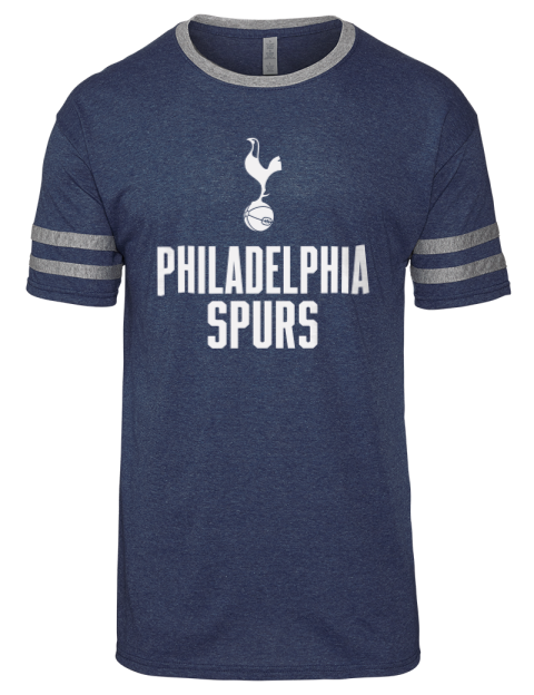 Full Stack Philadelphia Spurs Men's Tri-Blend T-Shirt | Swagsta