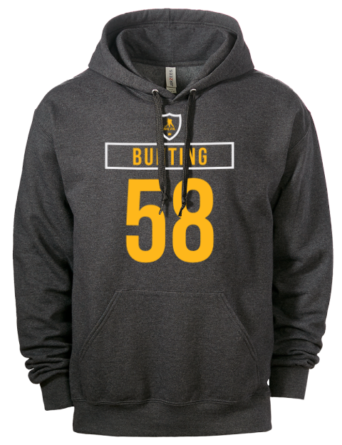 Away Jersey Michael Bunting Eco Premium Unisex Hooded Sweatshirt | Swagsta