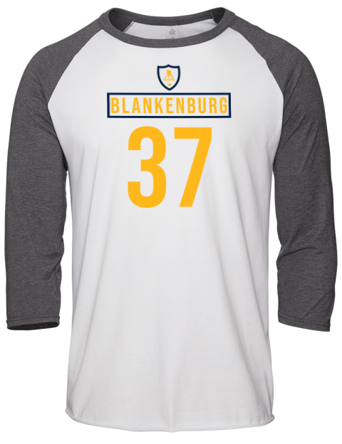 Home Jersey Nick Blankenburg Unisex Premium Three-Quarter Raglan T-Shirt | Swagsta