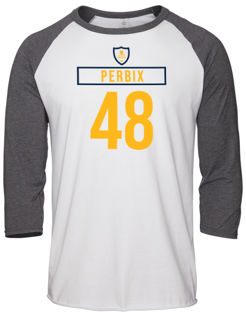 Home Jersey Nicklaus Perbix Unisex Premium Three-Quarter Raglan T-Shirt | Swagsta